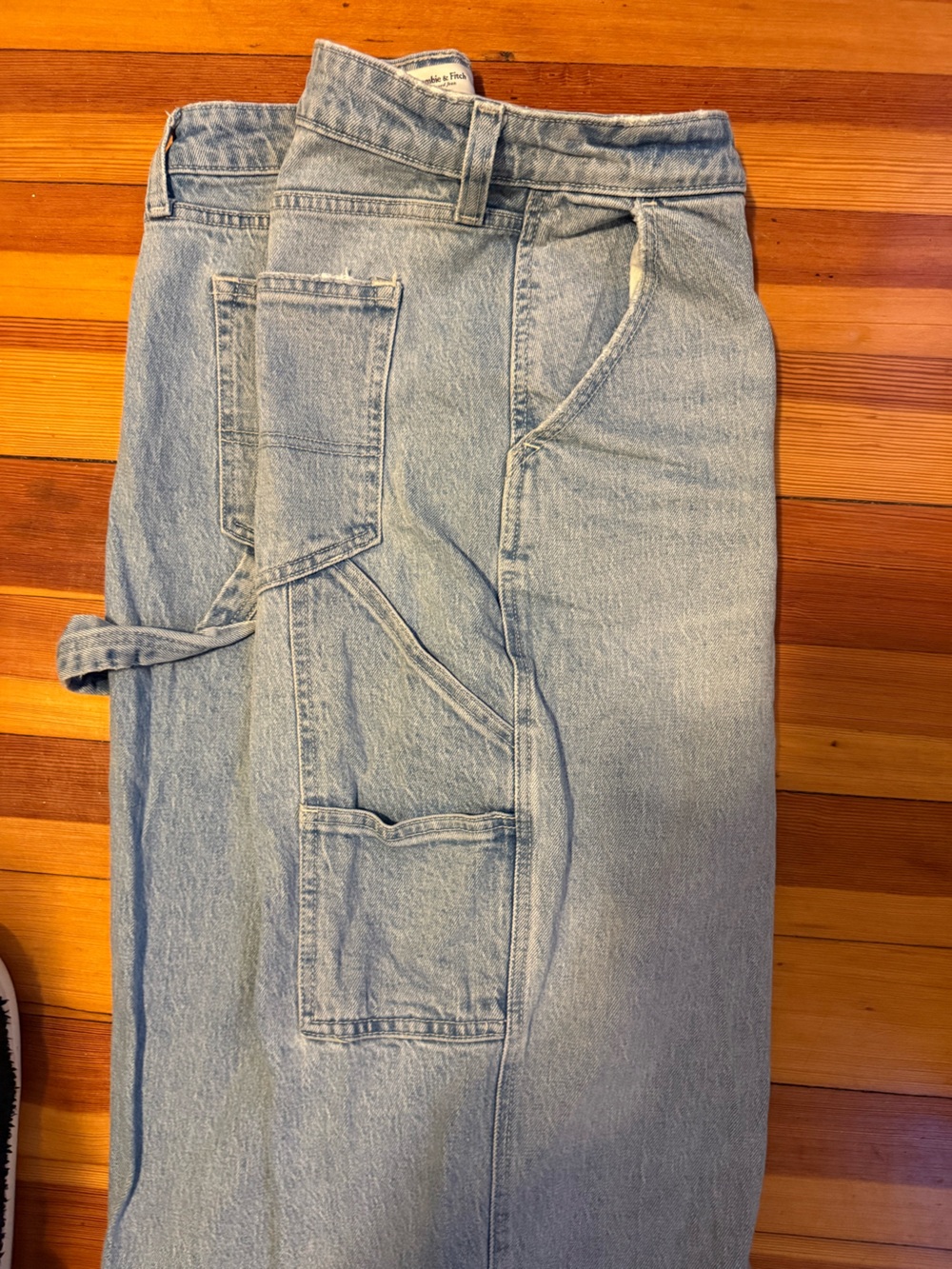 Abercrombie & Fitch Light Blue Carpenter Jeans
